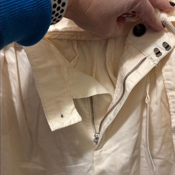 NWT Everlane Easy wide leg pant bone size 6 - Picture 5 of 8